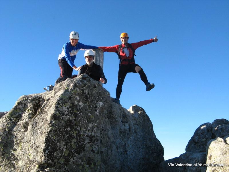 El Yelmo, Vía Valentina (Manzanares El Real) 5-1-13
