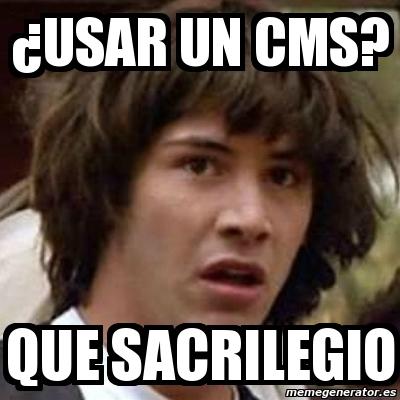 CMS sacrilegio