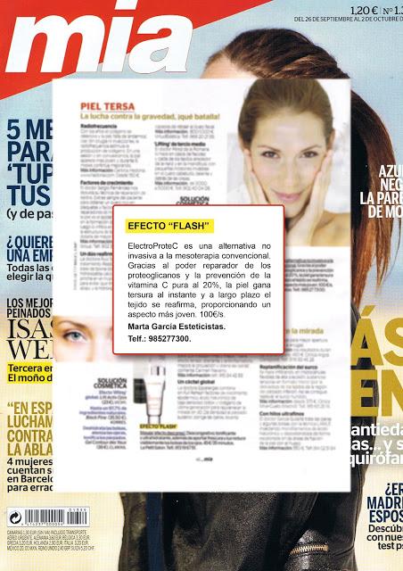 Resumen 2012 en prensa - Marta García Esteticistas -