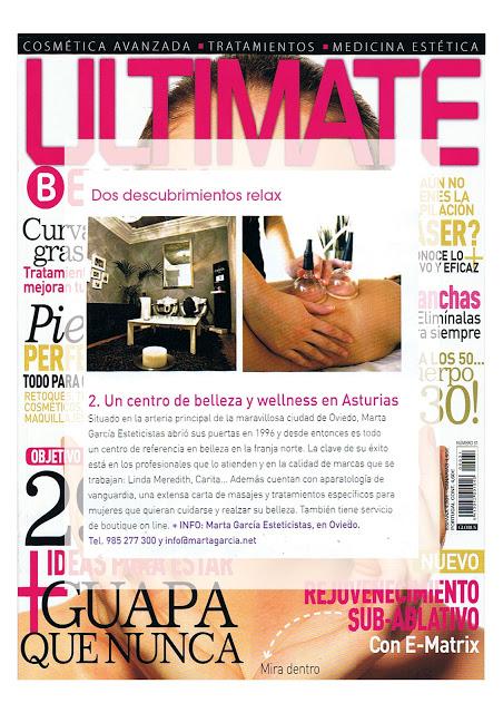 Resumen 2012 en prensa - Marta García Esteticistas -