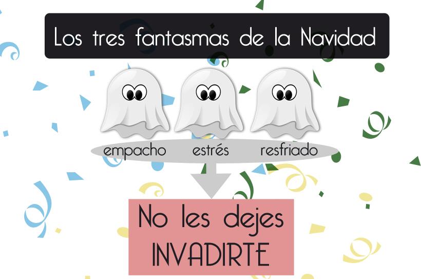 Cómo mantener alejados los 3 fantasmas de la Navidad