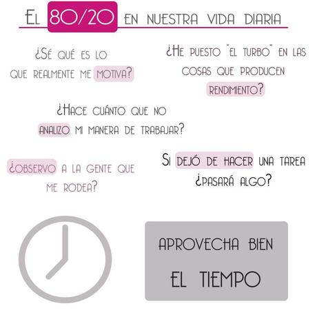 Cómo aplicar la regla del Pareto a nuestra vida diaria