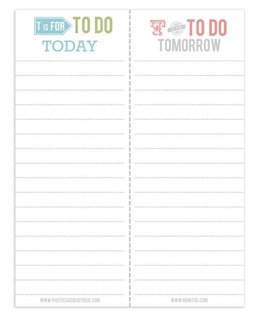 Descargables para empezar el año bien organizados