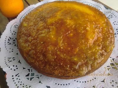 Pastel de naranja