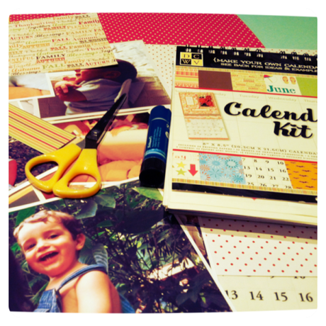 Material Calendar Kit Qué vas a necesitar
