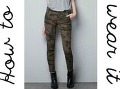 Wear Camouflage trousers