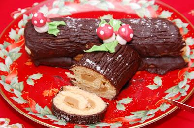 JUEVES ENTRE PASTELES:TRONCO DE NAVIDAD