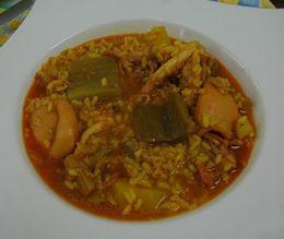 Receta del Puchero de Pulpo con Arroz