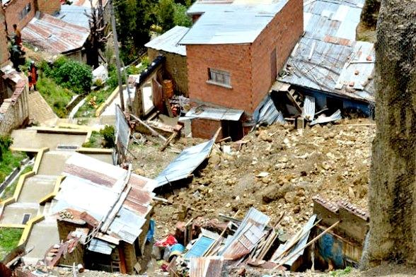 temporada de lluvias en Bolivia