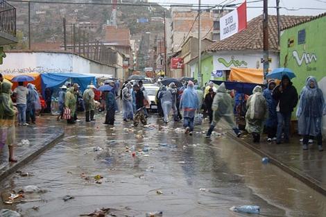 temporada de lluvias en Bolivia