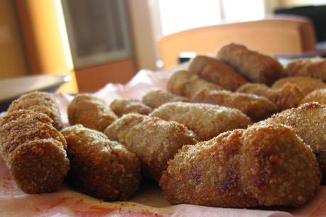 Croquetas ya formadas