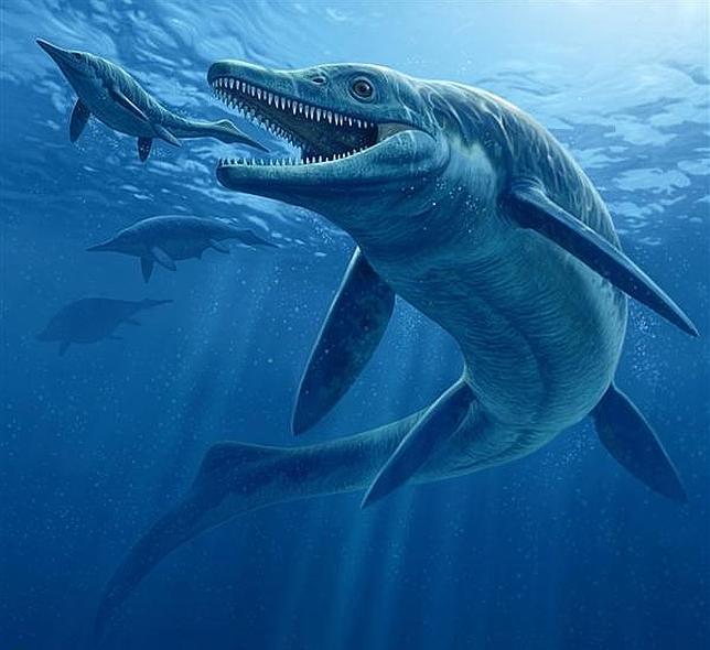 Descubren un ‘monstruo’ marino del Triásico que se alimentaba de presas de su tamaño