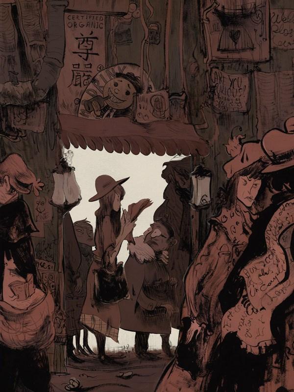 ilustraciones de roman muradov