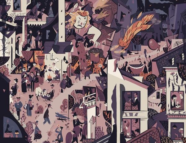 ilustraciones de roman muradov