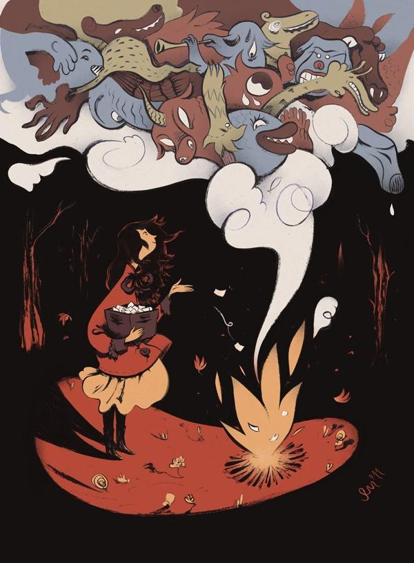 ilustraciones de roman muradov