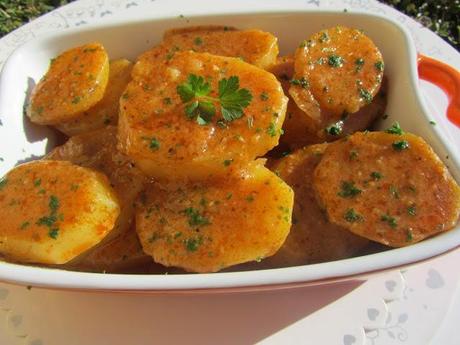 Patatas especiadas ligeras