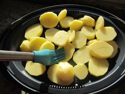 Patatas especiadas ligeras