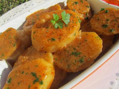 Patatas especiadas ligeras