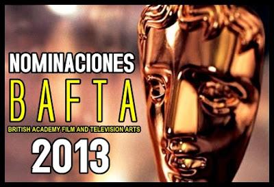 Nominaciones a los Premios BAFTA 2013