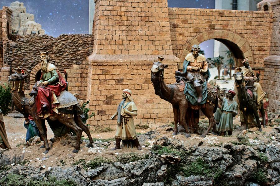 Felices Reyes... aún de barro.
