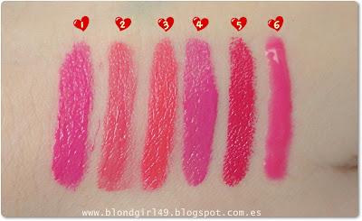 *Mis labiales fucsia preferidos*