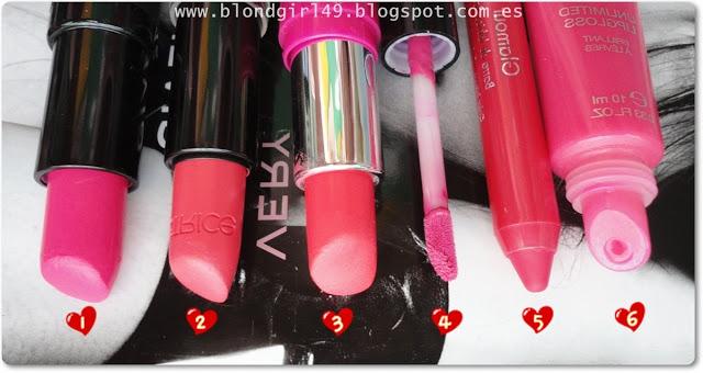 *Mis labiales fucsia preferidos*