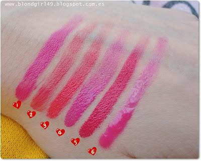 *Mis labiales fucsia preferidos*