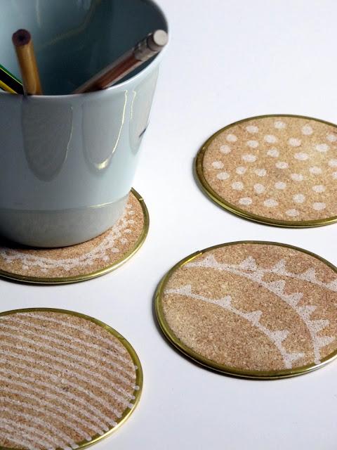 DIY posavasos hecho!