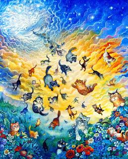 Bill Bell y sus ilustraciones de gatos