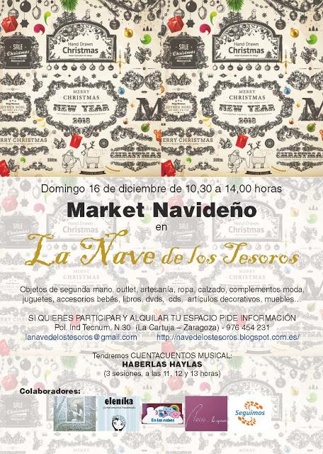 Mercadillos pre-navideños en Zaragoza