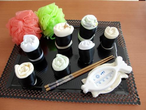 Regalos originales para recien nacido presentacion en rollito