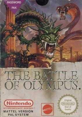 The Battle of Olympus (NES) (EU) Los mejores RPG de la NES