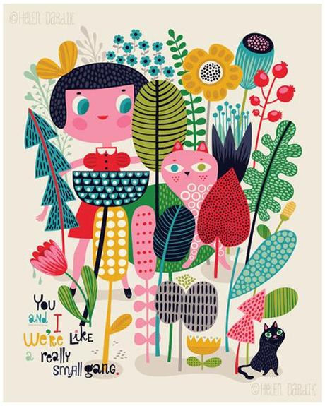 LAS ILUSTRACIONES DE HELEN DARDIK