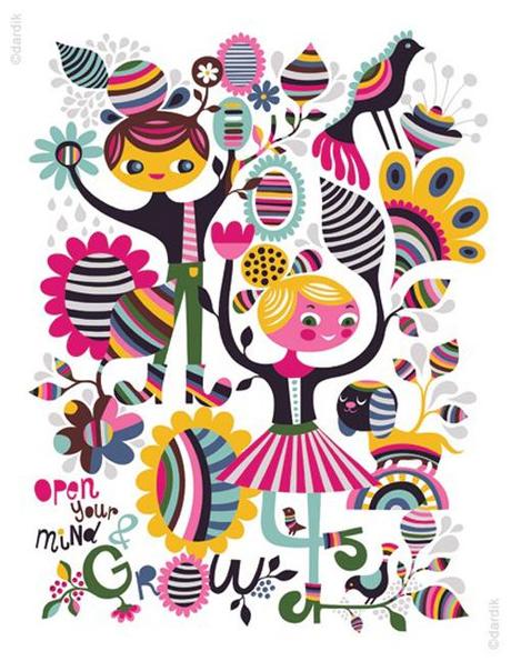 LAS ILUSTRACIONES DE HELEN DARDIK