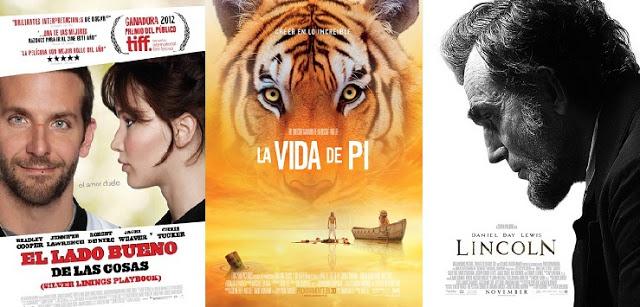 Las nominaciones a los Oscar 2013