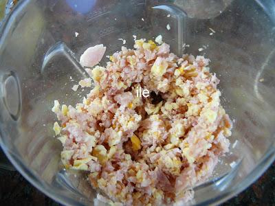 Mini tartas de jamon y queso