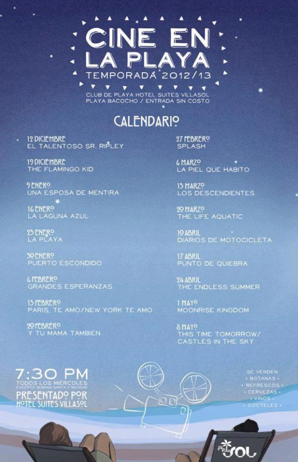 ¡Cine en la Playa! @ Puerto Escondido