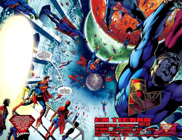 En tierra (Superman’s walk across the United States), eldía que supermandecidió latear.