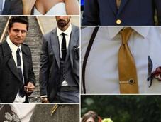 Novios alfiler corbata/Tie clips grooms