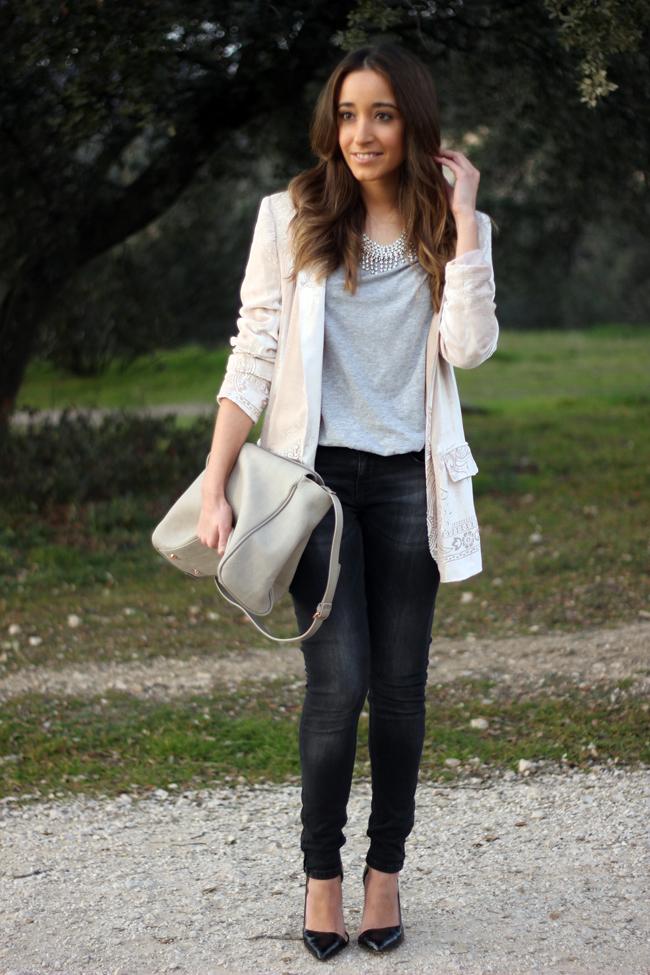 Pink Pale Blazer