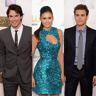 El trío en los Critics' Choice Movie Awards 2013