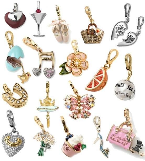 Charms by Juicy Couture.