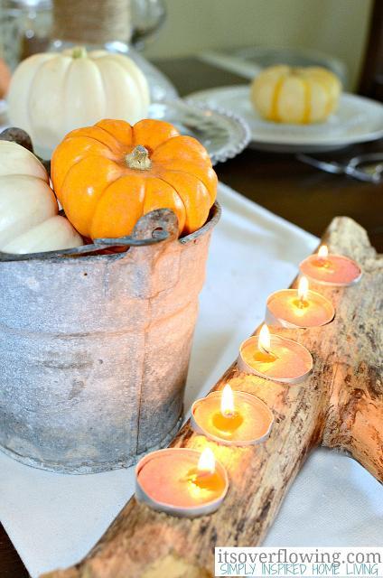 Haz tu candelabro y decora con madera #turkeytalk
