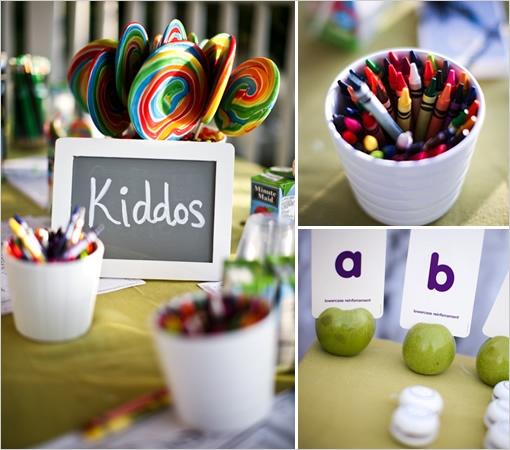 Ideas para decorar la mesa de los niños
