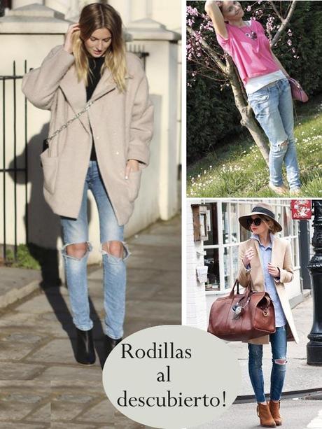 Rodillas al descubierto…