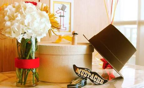 mesa decorativa para cumpleaños infantil cumple3 Fiesta de cumpleaños de bigotes