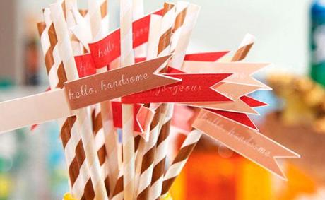 pajitas decoradas para cumpleaños infantil cumple4 Fiesta de cumpleaños de bigotes