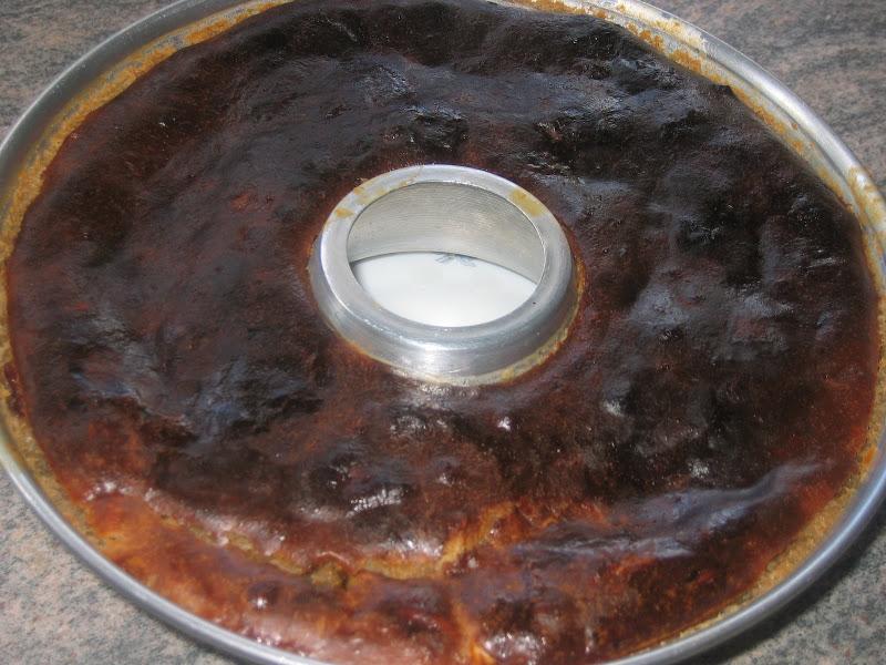 Budin de pan dulce, panettone, o roscon de reyes