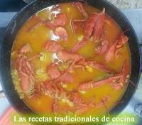 Receta de arroz caldoso con bogavante