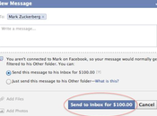 Facebook dólares para enviar mensajes extraños